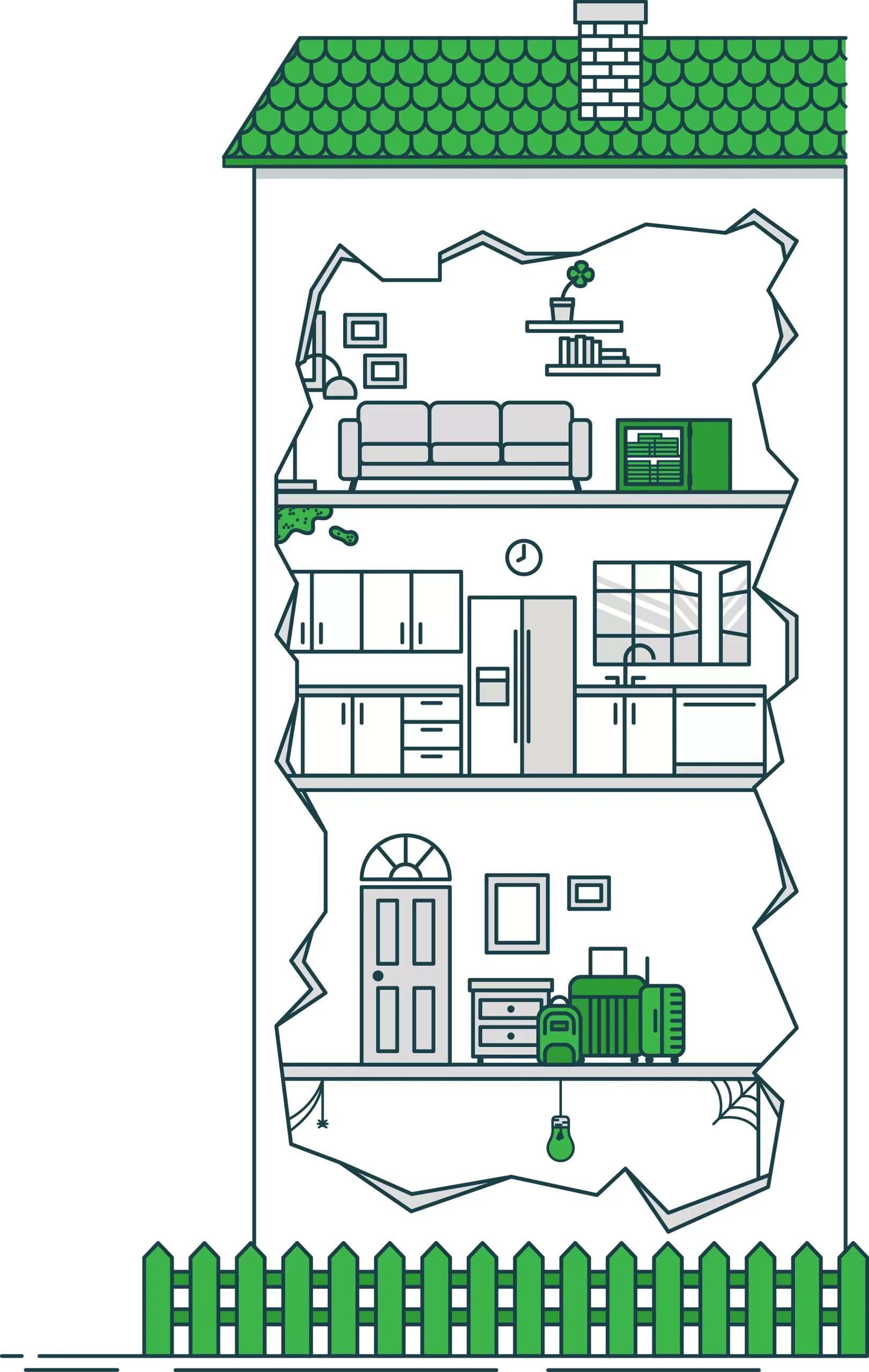 Limitations of flood insurance excluding mold damage, basements, and temporary housing